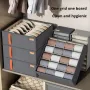 1PC 6/7/20 Grid Underwear Storage Box Socks Underwear Storage Drawer Division Multifunction Ale Household Wardrobe Classification
