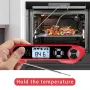 AGSIVO Dual Probes Fast Instant Read Digital Food Meat Thermometer Waterproof For BBQ Kitchen Cooking Grilling