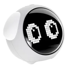 Multifunctional Electronic Alarm Clock Kids Alarm Clock with Night Light Wake up Mood Alarm Clock with Dual Alarm Setting Adjustable Brightness Sleep Trainer
