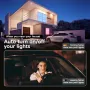 Elfeland 30W Smart RGB Ceiling Light with WiFi Bluetooth Remote Control Dimmable APP & Voice Control Compatible With Alexa Google Assistant