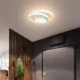 Modern Led Ceiling Lights, Small Led Close to Ceiling Light Fixture 32W 220V Round LED Ceiling Lamp for Bedroom Hallway Aisle Corridor Light Lighting