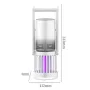 3 In 1 Multifunctional Outdoor Mosquito Zapper With Camping Light & Camping Fan Rechargeable UV Mosquito Killer Lamp Night Light Quiet Cooling for Outdoor & Indoor Use