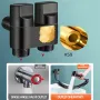 Toilet Bidet Sprayer Faucet Set Flushing Spray Gun Toilet Magnetic Bidet Sprayer High Pressure Water Gun Household Bathroom Bidet Shower