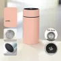 200ML Temperature Display Mini Thermos Water Bottle Smart Stainless Steel Thermos Digital Display Thermos Cup for Office Outdoor