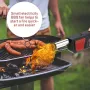 Electric BBQ Charcoal Ignition Tool Powerful Drum Fan Handheld Electric BBQ Fan Blower for Outdoor Camping BBQ Picnic Cooking Bakery BBQ Tools