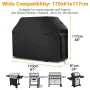 Tvird 170x61x122cm BBQ Grill Cover Barbecue Dust/Waterproof Outdoor Gas Smoker