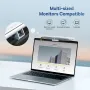 Baseus Bladeless Monitor Fan Screen Clip on USB Fan for Space Saving Stand Up Desk Air Cooler For Home Office Outdoor Camping