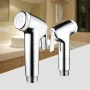 ABS Hand Held Bidet Faucets Spray Toilet Attachment Diaper Sprayer Hose Holder Bathroom