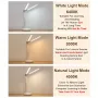 LED Desk Lamp Eye-friendly USB Rechargeable 4000mAh Table Lamp Student Dormitory Reading Lamp Bedroom Lamp