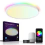 30W Smart LED Ceiling Light Dimmable Ceiling Light Fixture 2700K~6500K, RGB Ambient Light Work with Alexa Google Home for Bedroom Living Room
