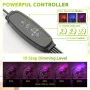 LED Plant Growth Lamp Plant Lamp Clip Timing Full Spectrum Sunlight Succulent Flower Herb Seedling Fill Light Promotes Rapid Plant Growth For Home Gardens