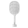 Smart Inductive Electric Mosquito Killer Racket 1200mAh Battery 3000V Power Grid Dual Language Manual