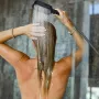 Boosted Pressure Shower Head with Filter Shower No-drill Base 1.5m Hose Pressurized Shower Pressurized Handheld Filter Large Water Outlet Shower Head