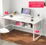 Office Computer Desk 43.3\ Large Desktop with Storage Rack for Home Office