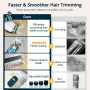 2.5LPet Grooming Vacuum,6 in 1 Dryer & Dog Grooming Vacuum with Ceramic Blades Clipper Tools for Dogs Cats