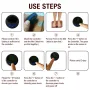 6 Mode 3D Electric Foot Massager Foot Pad 15 Speed Micro Current Pulse Calf Foot Massager Micro Current Foot Massage Pad