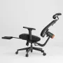 Newtral MagicH-BP Ergonomic Chair with Footrest - Home Office Desk Chair with Auto-Following Lumbar Support, 4D Armrest, Seat Depth & Height Adjustable, 96°-136° Reclines
