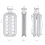 Portable Ice Hockey Pot 2 In 1 Water Bottle Ice Ball Machine Bottle Reusable Round Ice Cube Molds For Whiskey Juice Cocktails Kitchen Bar Ice Tools