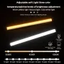 USB Charging 40cm LED Night Light 3 Color Adjustable 80LED 9 Levels Brightness Adjustment for Live Streaming Vlogging Makeup Photography