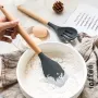 12 ADET Gıda Sınıfı Silikon Mutfak Eşyaları Çatal Bıçak Takımı Döner Spatula Ölçüm Kaşığı Pratik Pişirme Araçları Mutfak Çatal Bıçak Takımı