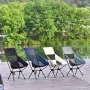 AGSIVO Outdoor Portable Collapsible Camping Chair Foldable Garden Beach Chair with Storage Bag For Indoor and Outdoor