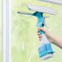 4-in-1 Home Glass Cleaning Brush Glass Cleaning Brush Multi-function Window Cleaner Creative Household Cleaning Tools Suitable for Bathroom Mirror Window Glass Tile