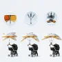 190T 85cm Premium Baby Stroller Umbrella Motion Open Outdoor Sunshade Waterproof Sun Rain Protection with 8 Ribs Handle