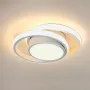 Modern Led Ceiling Lights, Small Led Close to Ceiling Light Fixture 32W 220V Round LED Ceiling Lamp for Bedroom Hallway Aisle Corridor Light Lighting