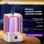 Portable Electric Mosquito Killer Lamp Household Mini Mosquito Zapper Lamp USB Rechargeable Bug Killer with UV Light & Night Light Modes