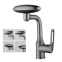 Universal Multifunctional Saucer Faucet Spray Tap Stainless Steel 360 ° Rotation Multi-Layer Filtration Tap With 4 Water Outlet Mode