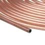 Roll Copper Steel 25 ft. 3/16\ Brake Line Pipe Tubing with 20 Pcs Kit Fittings Brake Female Male Nut