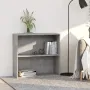 2-Tier Book Cabinet Concrete Gray 31.5\x11.8\x30.1\ Chipboard