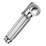 Brass Shattaf Douche Spray Bidet Toilet Shower Head Nozzle Holder Silver Bidet Cleaning Device