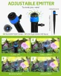 28m DIY Garden Flowering Water Dripping Spraying Irrigation System Greenhouse Planting