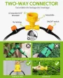 28m DIY Garden Flowering Water Dripping Spraying Irrigation System Greenhouse Planting