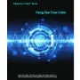 3D Hologram Projector Fan With Built-in Bluetooth Speaker 360° Viewing Angle Cylindrica Screen Advertising Display Machine APP Control