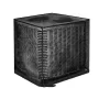 Outdoor Air Conditioner Cover Mesh Breathable Air Conditioner Cover Mesh AC Cover All Seasons Central AC Unit Protection Against