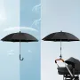 190T 85cm Premium Baby Stroller Umbrella Motion Open Outdoor Sunshade Waterproof Sun Rain Protection with 8 Ribs Handle