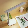 Foldable Reading Table Lamp USB Touch Dimmable Eye Protection Led Desk Lamp Bedroom Student Reading USB Charge Night Light