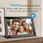 10-inch Smart WiFi Touch Digital Photo Frame Cloud Digital Photo Frame 1280*800 IPS LCD Touch Screen Built in 32GB Storage Share Photos Via App