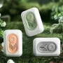 高性能フィルターを搭載したコンパクトな冷蔵庫用消臭芳香剤。USB電源で長時間消臭・鮮度保持。ミントグリーン、チェリーレッド、グレーの3色展開。
