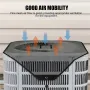 91x91cm PVC Mesh Outdoor Air Conditioner Cover Dustproof Sunscreen Protection Cover Air Conditioner Body Protection Cover