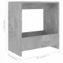 Side Table Concrete Gray 20\x10.2\x20\ Chipboard