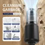 5-IN-1 Window Cleaner Glass Scraper Wiper Strip Wireless Portable Handheld Powder Vacuum Cleaner Household Electric Scraper Glass Mirror Automatic Cleaning Suction Scraping
