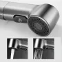 2 Water Mode Kitchen Faucet Pull Out Faucet Liftable Pull Out Sprayer for Bathroom Kitchen Sink Anti-splash Hot & Cold Dual Control