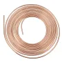 Universal 25Ft Copper Nickel Brake Line Tubing Kit 3/16\ OD with 15Pcs Nuts