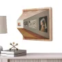 Naked Eye 3D Visual LED Wall Art with LED Lights with Stand Night Light with 3 Lighting Effects Wall Mounted Atmosphere Light for Living Room