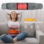5000mAh Hot Red Light Heating Massage Pads Intelligent 3 Temperature Adjustable Levels Electric Heating Waist Protection Hot Compress Waist Massager