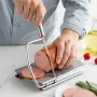 Household Kitchen Tools Stainless Steel Cheese Slicer Wire Cutters