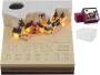 2025 LED Light Memo Art Calendar Board Creative Timepiece Calendar Creative Gift 3D Stereo Notepad